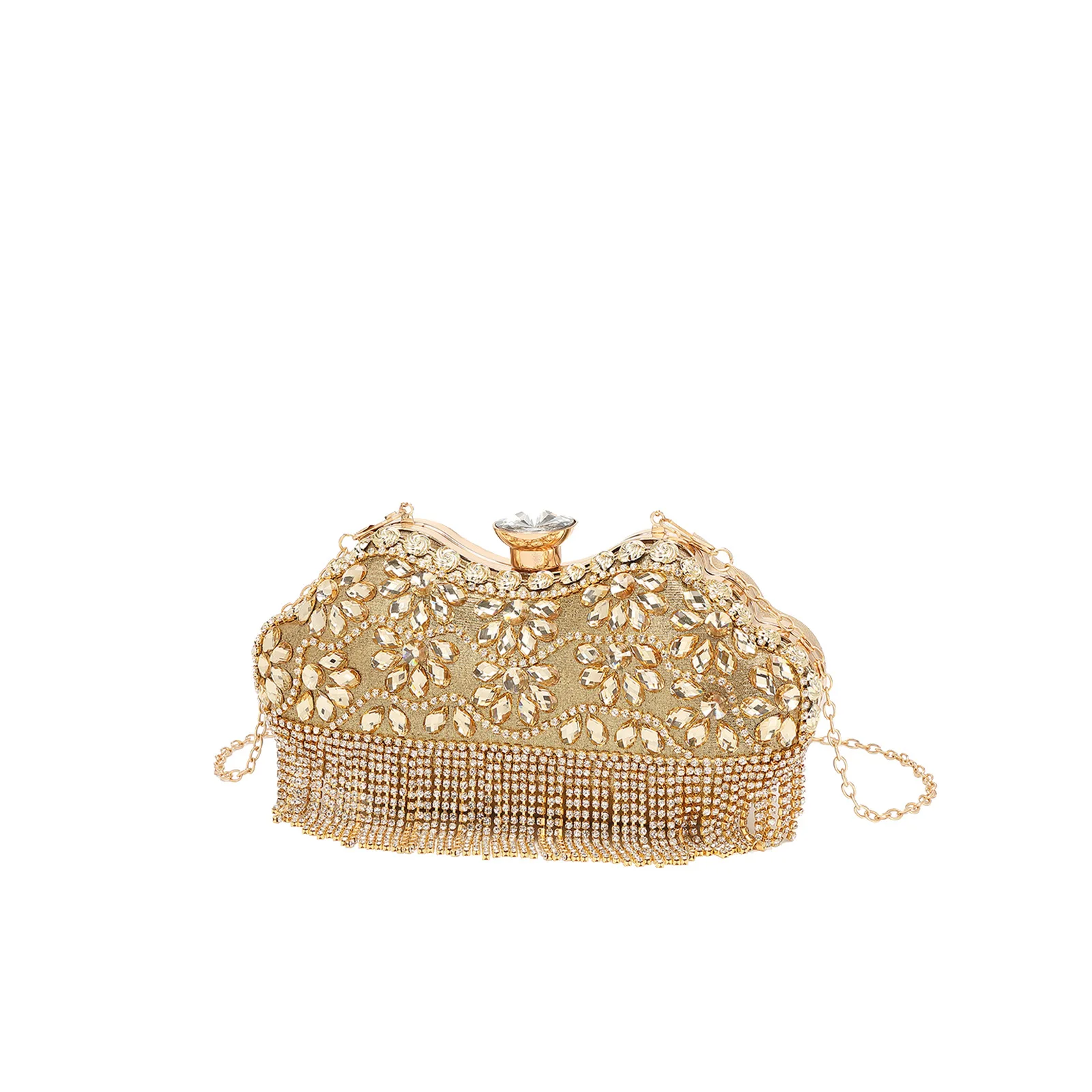 

Сумка для ужина с блестящими бриллиантами, темпераментная мода, атмосферное ручное платье, банкетное косое сумка на одно плечо, кошельки, роскошный дизайнер