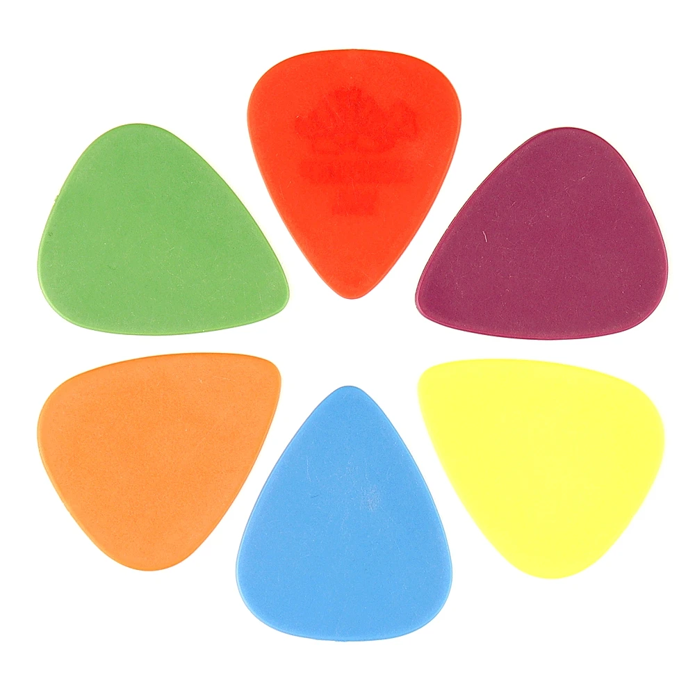 100pcs Dunlop Guitar Picks Guitar Plectrum For Electric Guitar Bass Parts Accessories 6 Kinds Of Thickness Plectrum