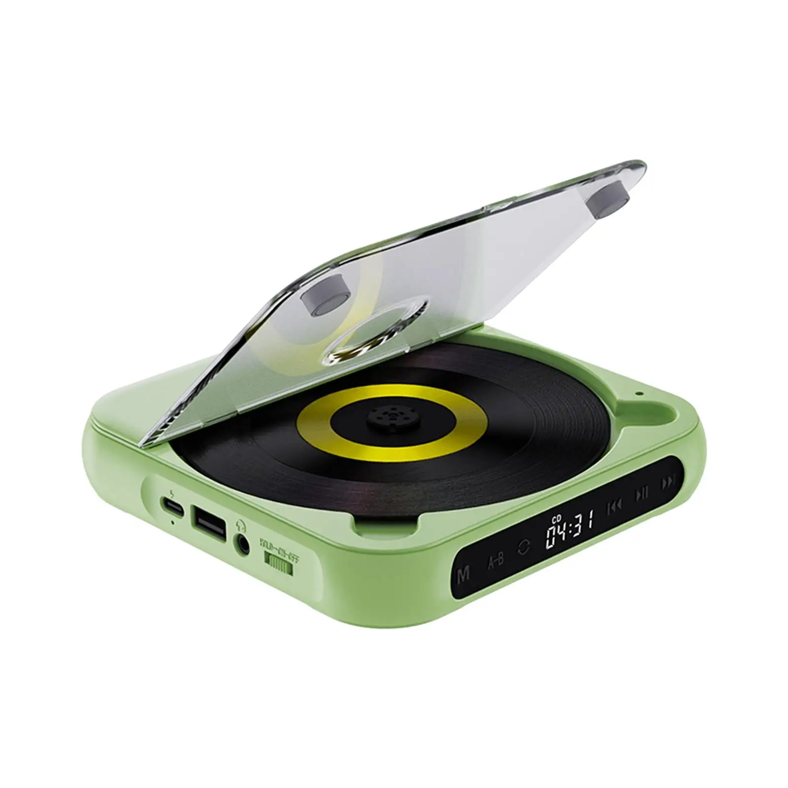 

Home CD Player Rechargeable Desktop CD Player for Parents Friends Children