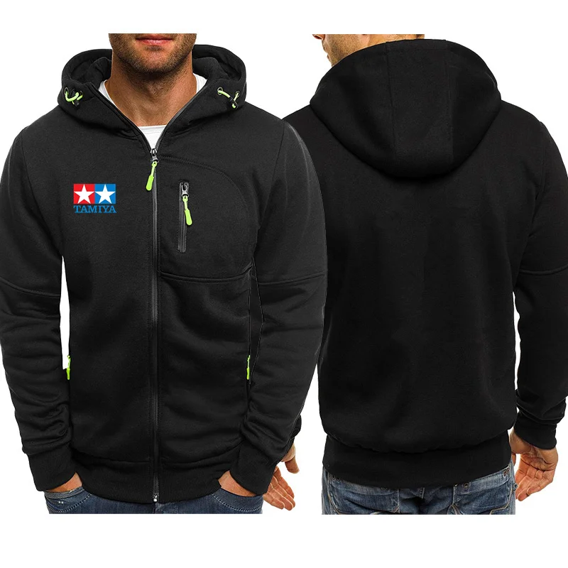 Tamiya Hoodies Männer Fleece legendäre 90er Jahre Auto Spielzeug klassisches Logo Sweatshirt Hoody Unisex Streetwear