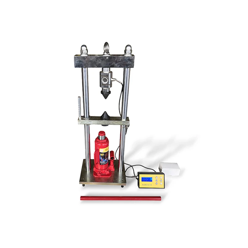 Digital display geological mine hydropower point load tester rock mortar pressure strength press