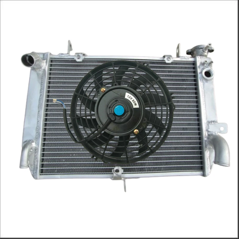 Aluminum Radiator+Fan For Yamaha YZF-R6 R6 1999-2002 2000 2001 99 00 01 02