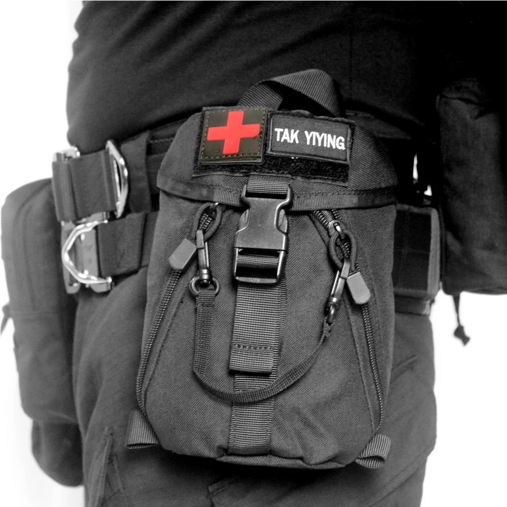 

Outdoor Tactical Medical First Aid Kit Molle Accessory Bag Sports Survival Tool Package Waist For Hunting Airsoft Paintball
