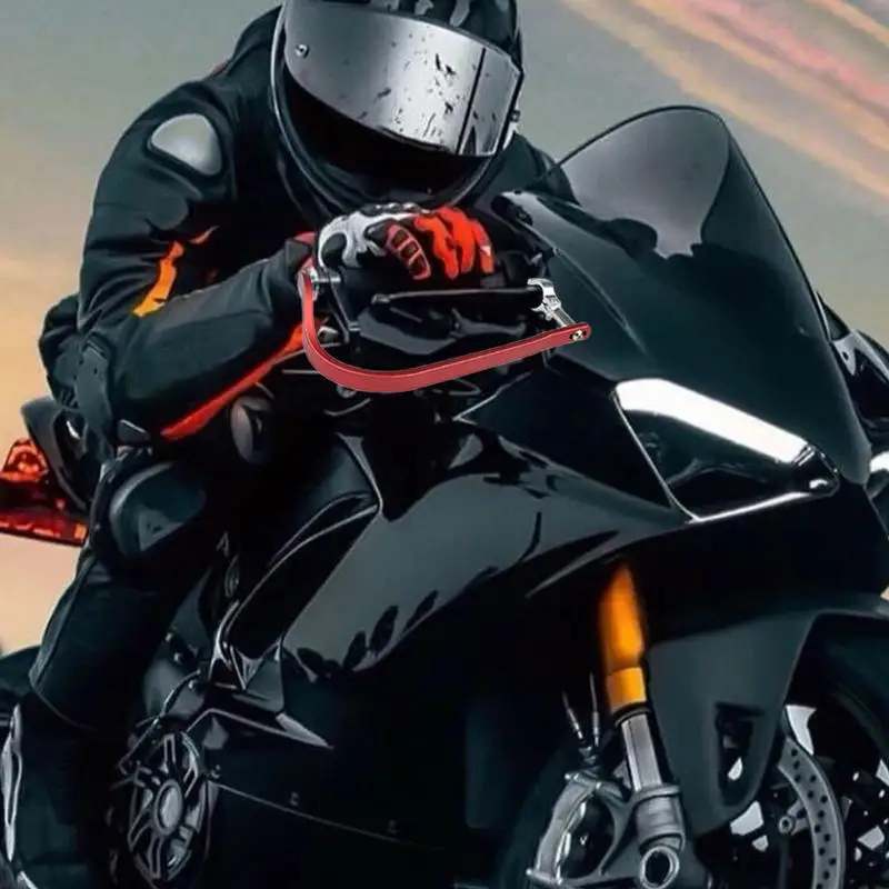 Motorcycle Brake Clutch Levers Protector 2PCS Brake Clutch Lever Protective Guards Aluminum Alloy Hand Lever Guards For
