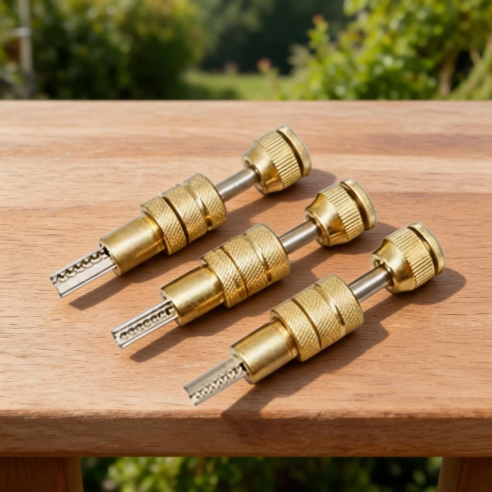 2026 New GOSO Original Two-Row Semi Circle Keyway 11 Pins Dimple A.B KABA Locksmith Toolkit Tools Spring Loaded Bump Lock Tools