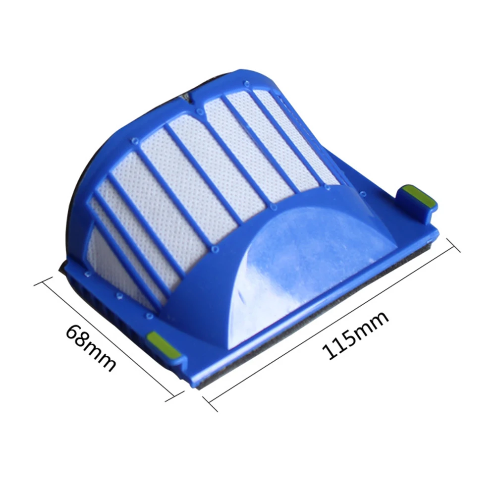 6 sztuk/zestaw zestaw filtrów szczotki bocznej do IROBOT ROOMBA 500 600 700 Series odkurzacz części zamienne akcesoria