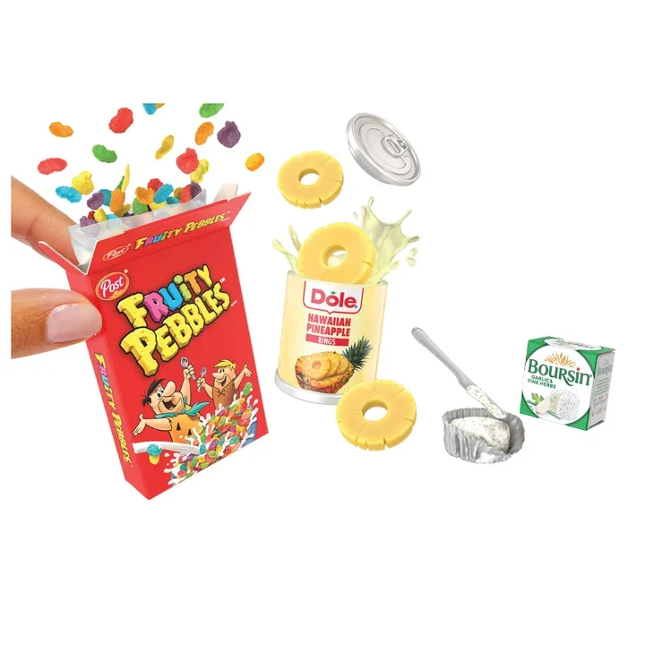 Original Miniverse Real Brands Series 2 Mini Collectibles Blind Box Real Brands Vending Machine Ornament Collection Toys Gift