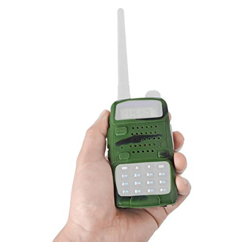 Pokrowiec ochronny na walkie talkie Gumowy miękki futerał do radia dwukierunkowego UV-5R UV-5RA UV-5RB UV-5RC UV-5RE Walkie Talkie