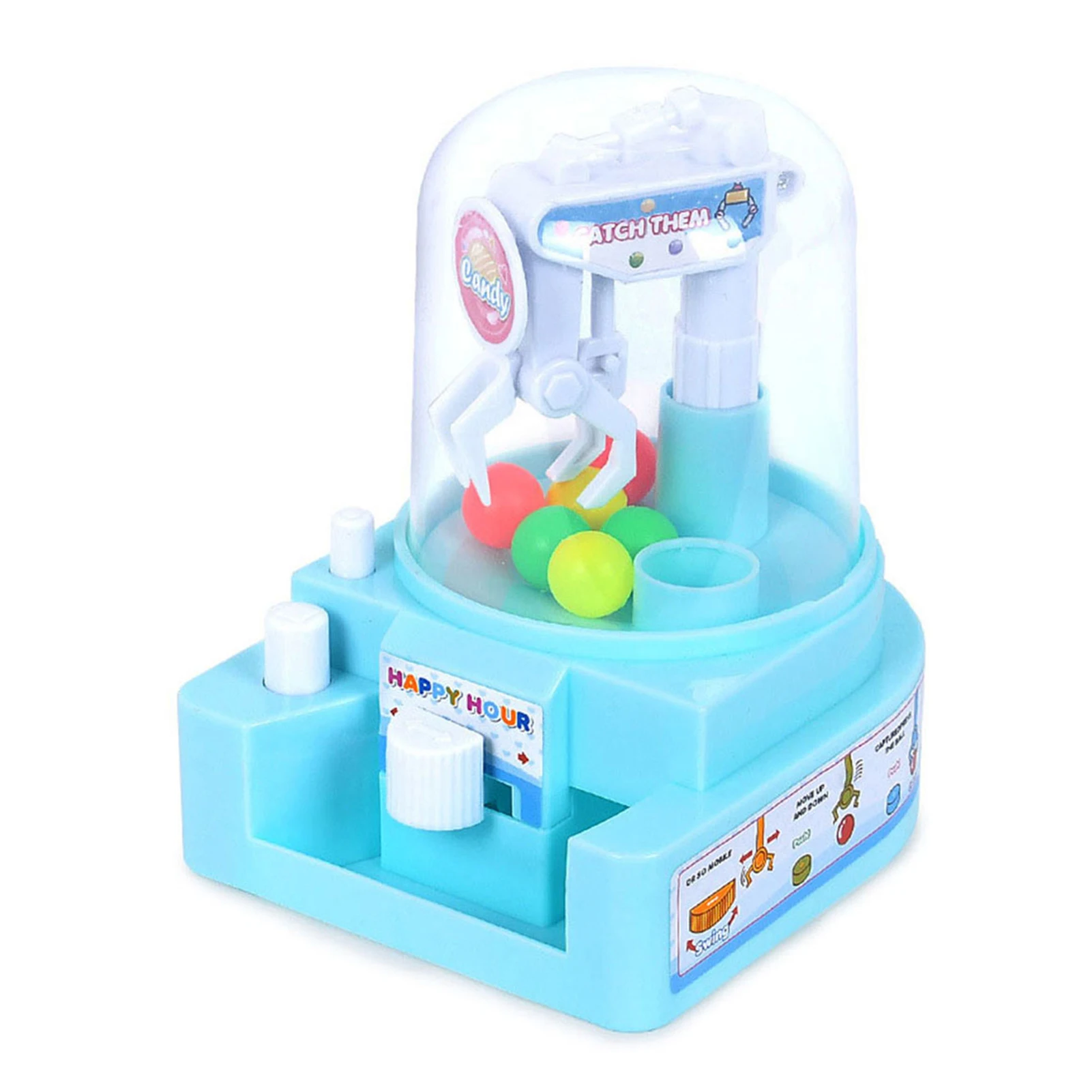 

Doll Candy Catcher Machine Toys Concentration Exercising Catcher Toys for 3+ Year Old Boys & Girls B88