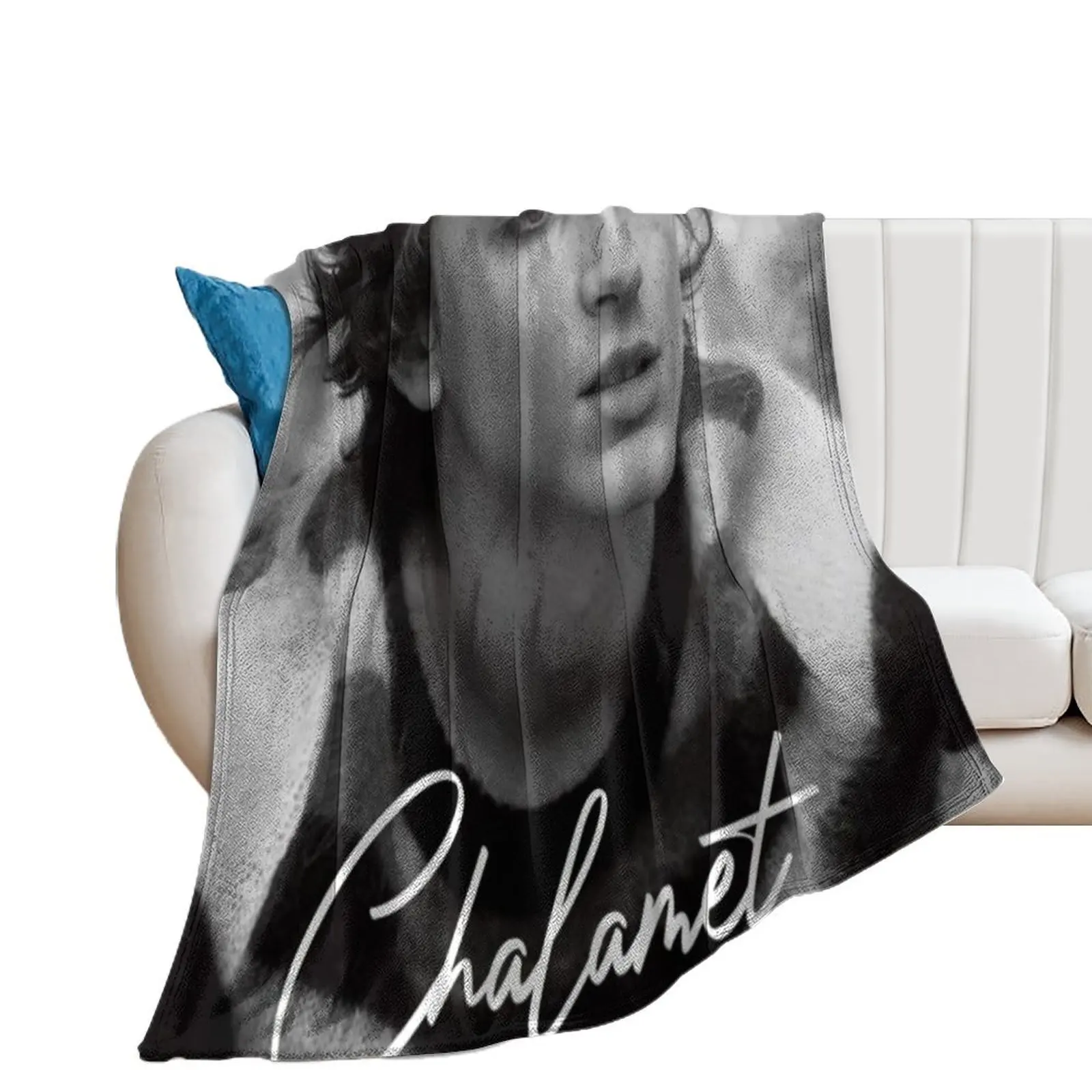 

Timothe Chalamet Design Throw Blanket Decorative Throw Winter beds Blankets
