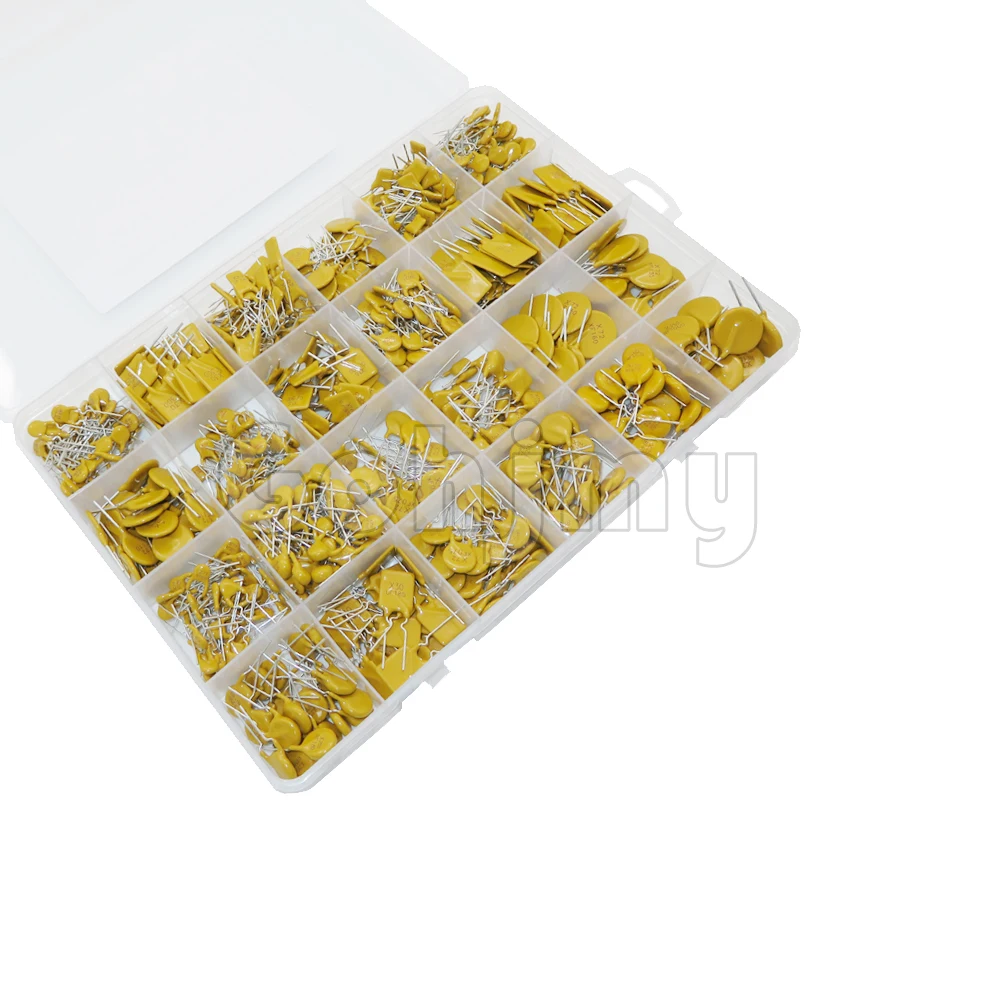 610PCS/Set 24 Kind 0.05A 0.1A 0.2A 0.5A 1.1A Self-Recovery Fuse Assorted PPTC KIT 0.25A 0.3A 0.75A 0.9A 1.35A 2A 2.5A 3.75A
