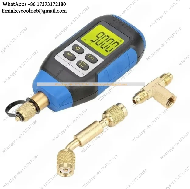JS03 VMV-1 Digital Absolute Pressure Gauge – High-Precision Vacuum Meter, Electronic Pressure Counter & Anemometer