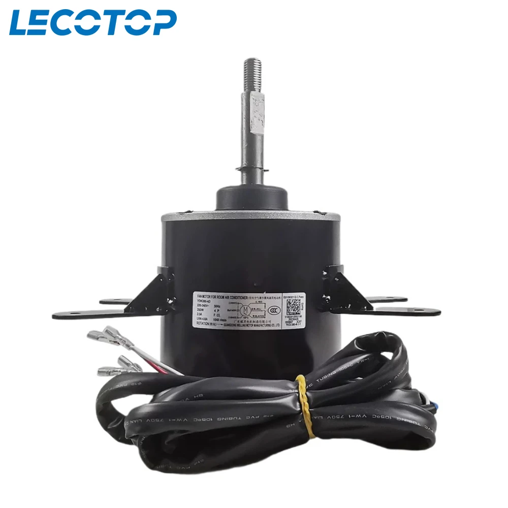 

Новый двигатель вентилятора переменного тока YDK380-4D 220 В 350 Вт для запасных частей центрального кондиционера Midea