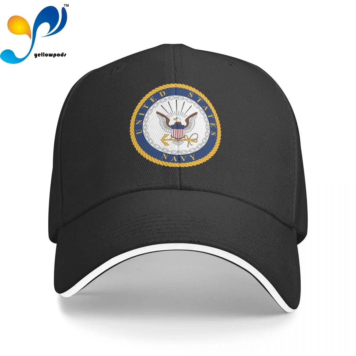 

Emblem Of The United States Navy Men's New Baseball Cap Fashion Sun Hats Caps for Men and Women