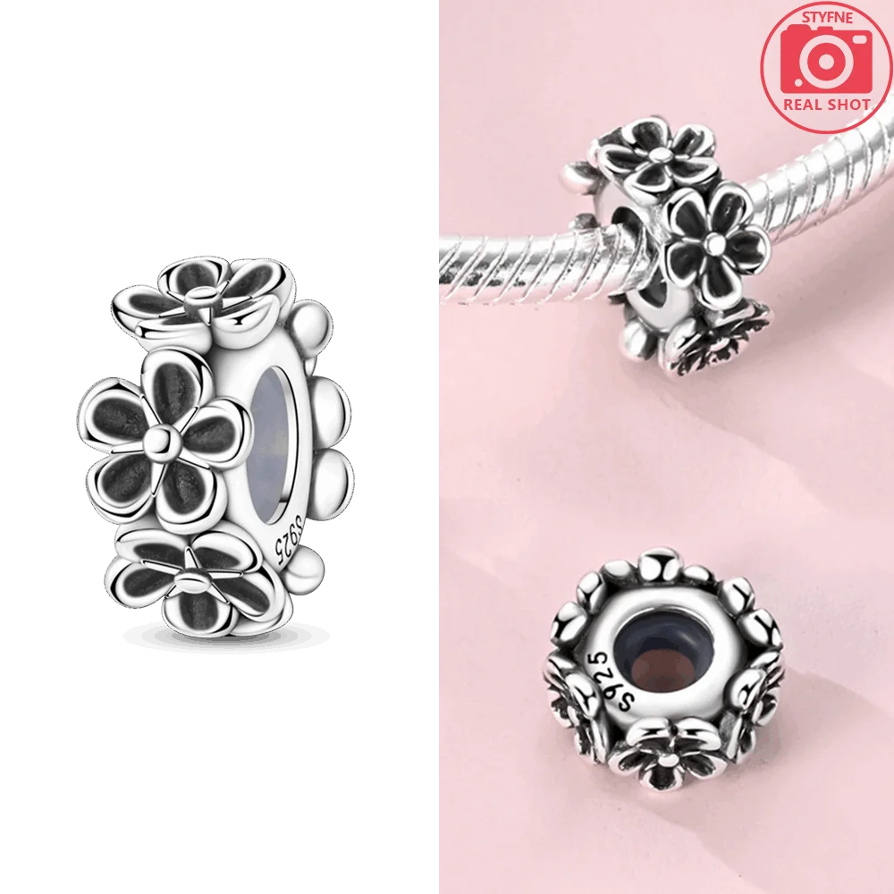 

Original S925 Silver Family Affection Claws Love Heart Life Tree Pendant Fit Bracelet Women Jewelry Diy Anniversary Gift