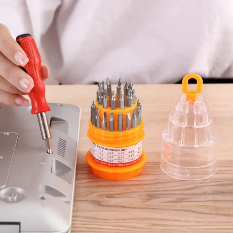 Portable 31in1 Screwdriver Kit, Magnetic Screwdriver Bits Set, Electronic Device Repair Hand Tools