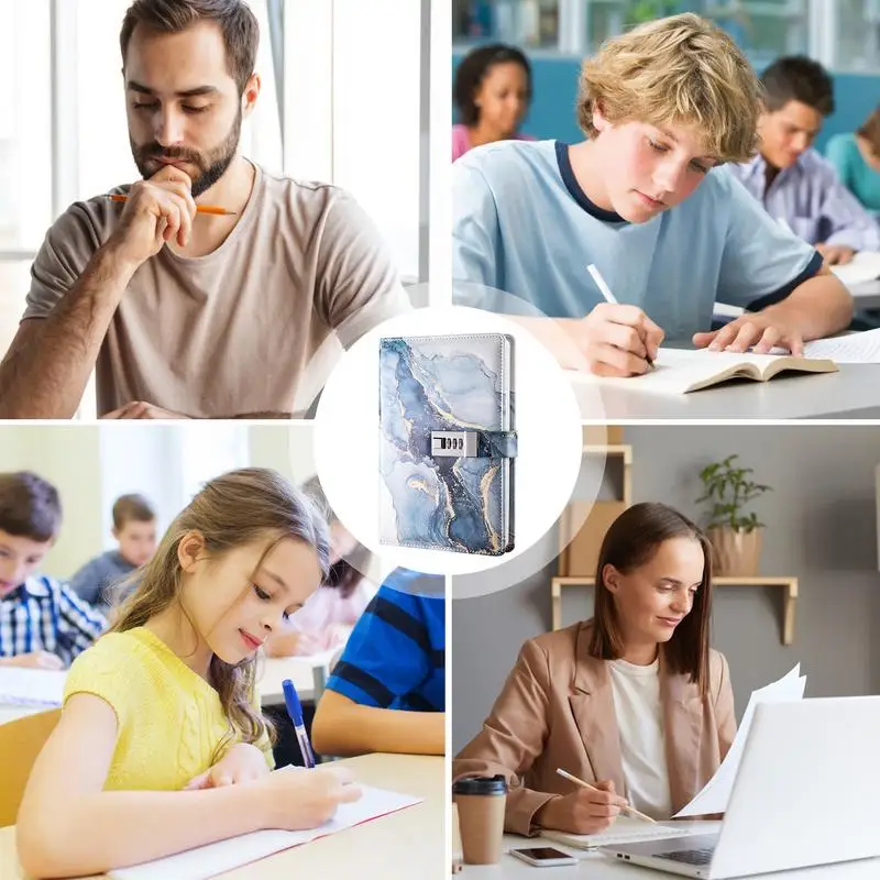 Diary With Lock For Kid Journaling Notebooks With Portable Design Stylish KidsDiaries Journals & Notebooks For Children Boys