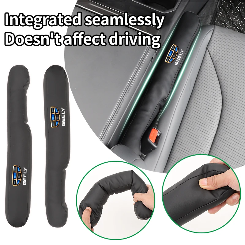 Car Seat Gap Filler Strip Side Seam Leak Plug Storage Box Accessories For Geely Atlas Boyue NL3 X6 EX7 Emgrand X7 SUV GT GC9 Bor 3