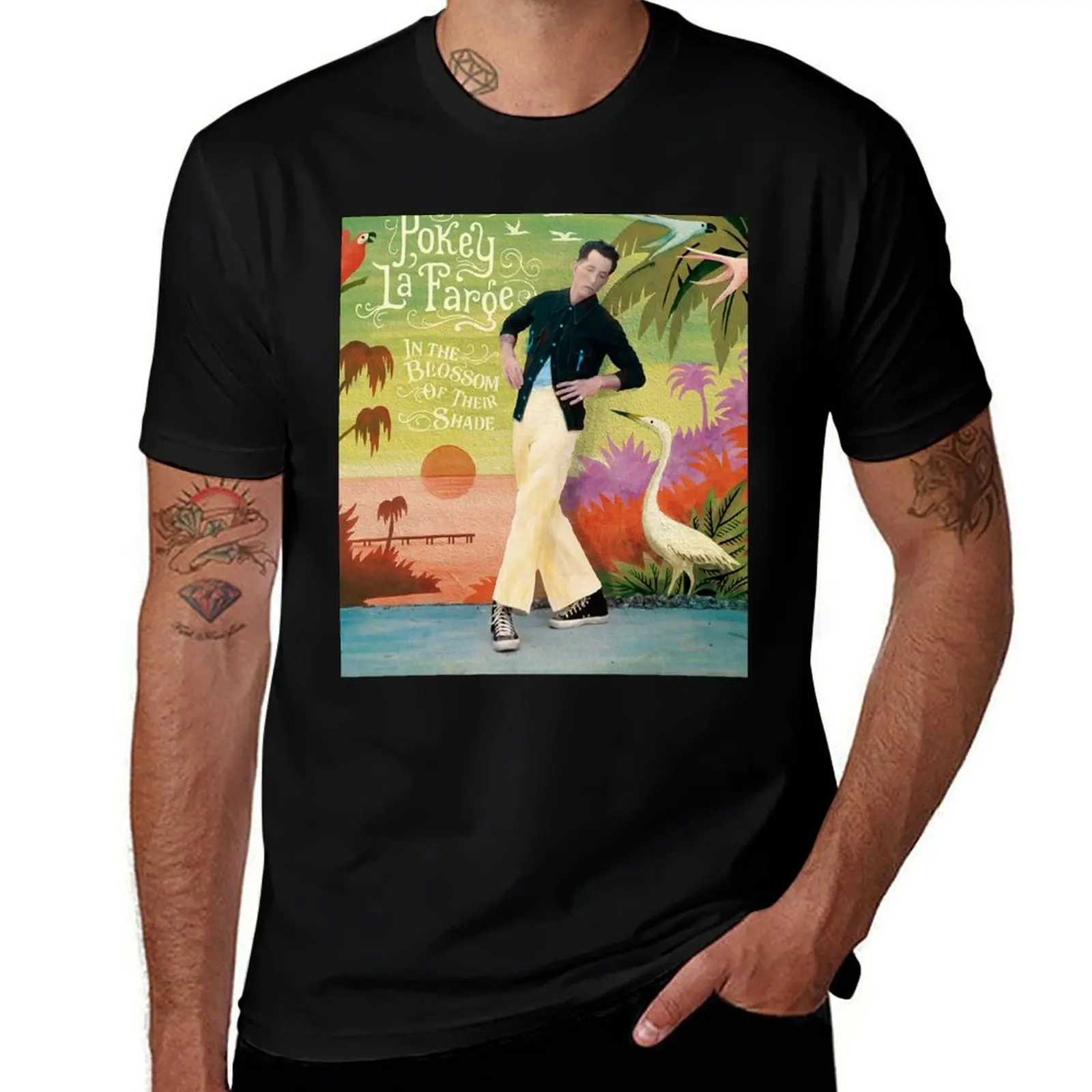 

Swan Pokey Show LaFarge In The Water UK World T-Shirt Plus Size All Match Tee Shirt
