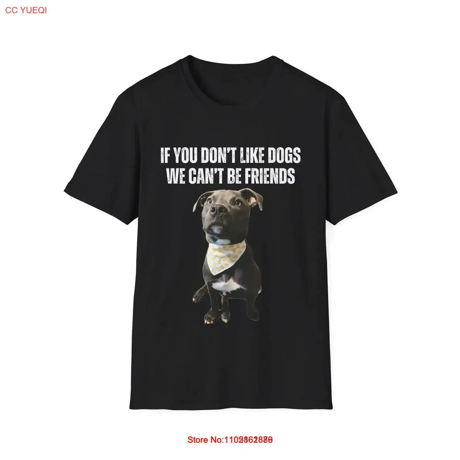 Funny Dog T Shirt Pit Bull for Lover If You Don't Like DOGS vintage Washed Casual Stretched Versatile fashion designer clothes