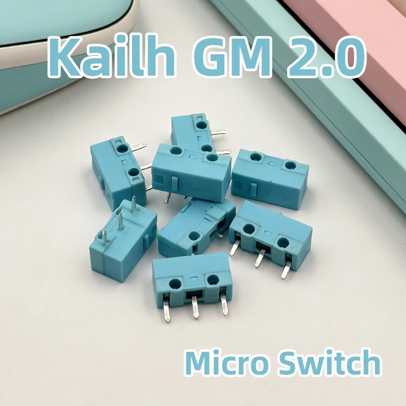 

1Pcs GM2.0 Blue Micro Switch 20M Cycling Life Gaming Mouse Micro Switch Computer Mouse Left Right Micro Swicth Button