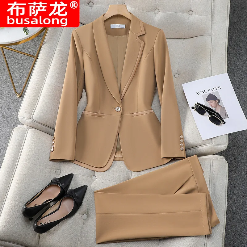 Korean Style Small Suit Jacket for Women Temperament Goddess Style Small Ruffled Spring and Autumn New Professional Tailored Sui