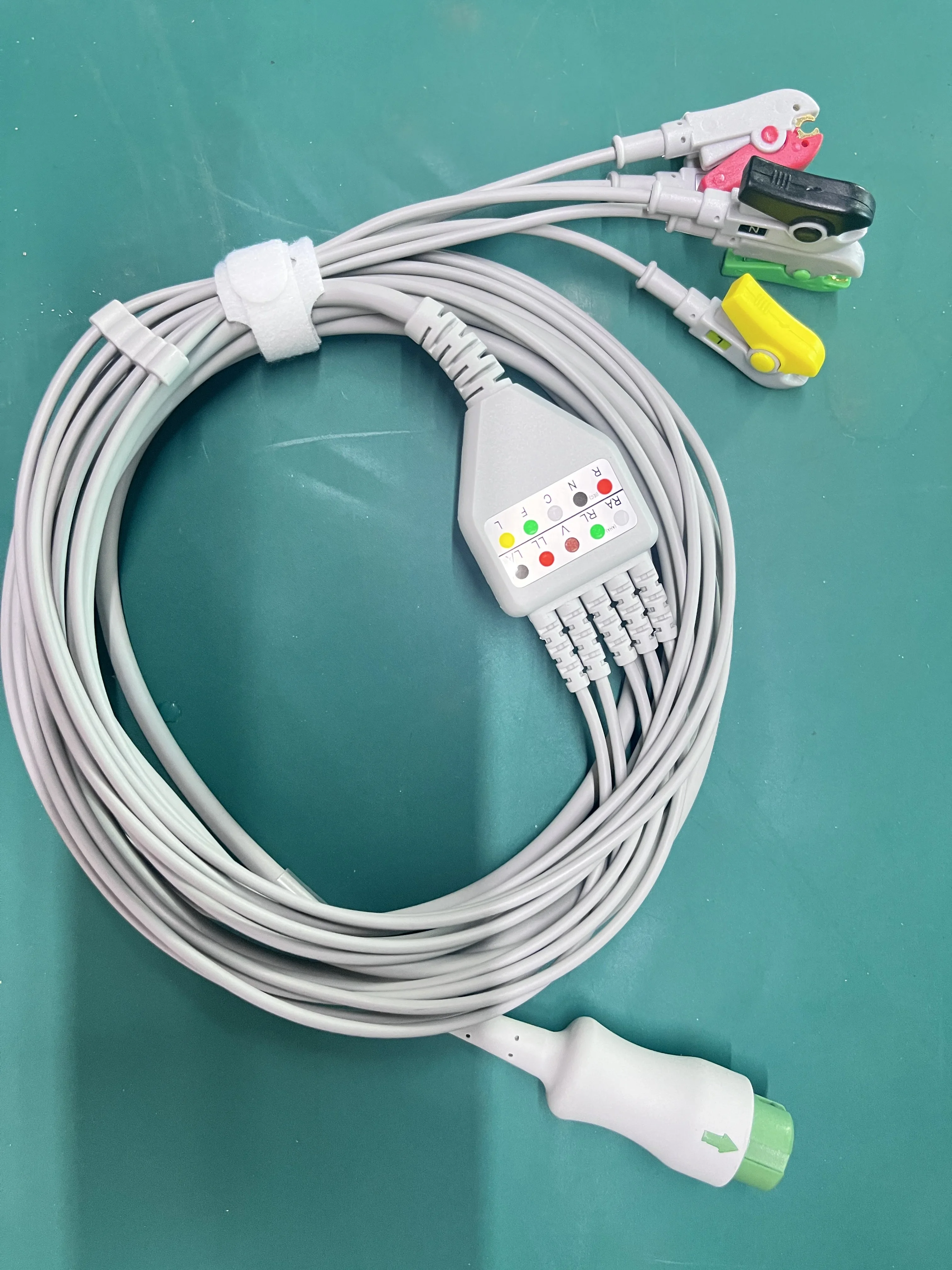 For 12 pin 5-lead ECG cable PN:EA6252A new compatible