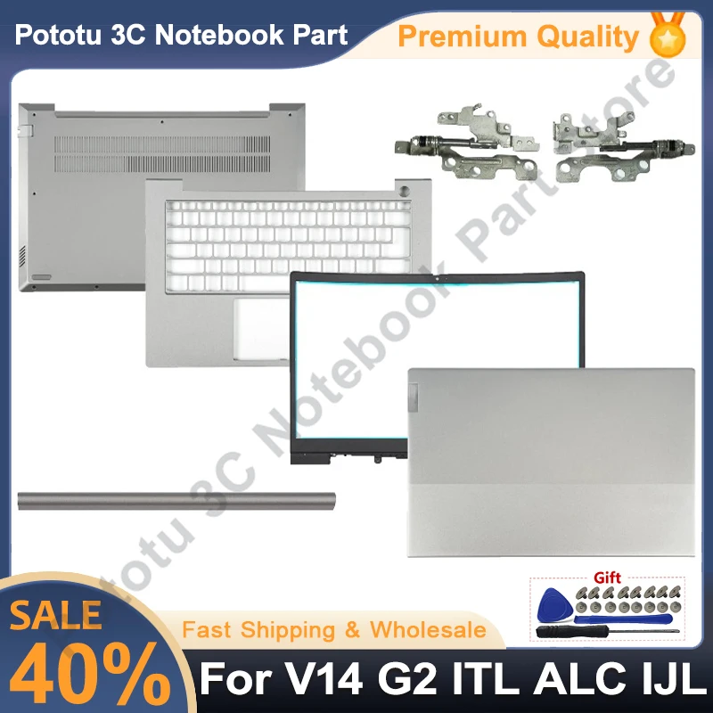 

New Notebook Cases For ThinkBook 14 G2 ARE/ITL 14 G3 ACL 14 G4 IAP Laptop Parts LCD Back Cover Bezel HingeCover Replacement