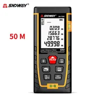 SNDWAY SW-TG50 laser distance meter 50M 70M 100M rangefinder trena laser tape range finder build measure device ruler test tool