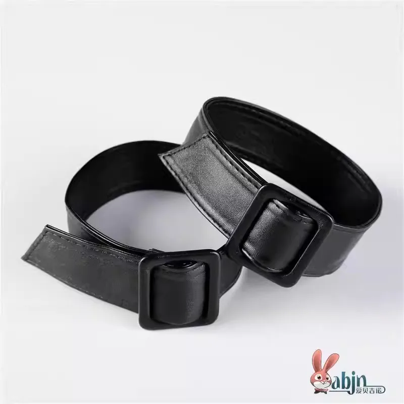 부드러운 가죽 소매 커프스 윈드브레이커 팔 장식 액세서리 (재킷, 코트, 롱 팬츠, 운동복용)