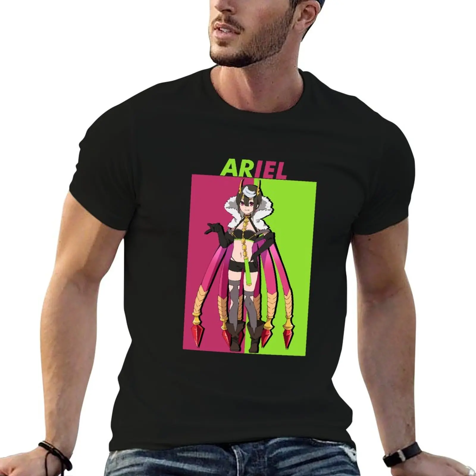 Gifts For Women Ariel Graphic For Fans T-Shirt Simple Line Art Print Tee
