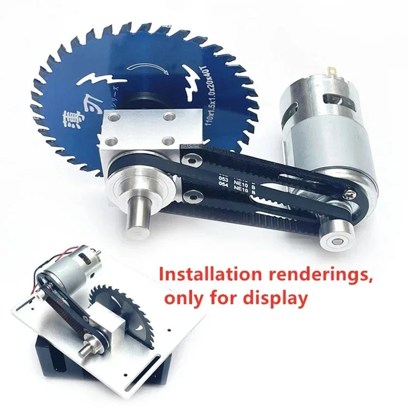 

Мини шпиндель для настольной пилы «сделай сам», деревообработка, резка, полировка, шпиндель, пила, подшипник, вал сиденья и шариковый подшипник, Шпиндельный двигатель