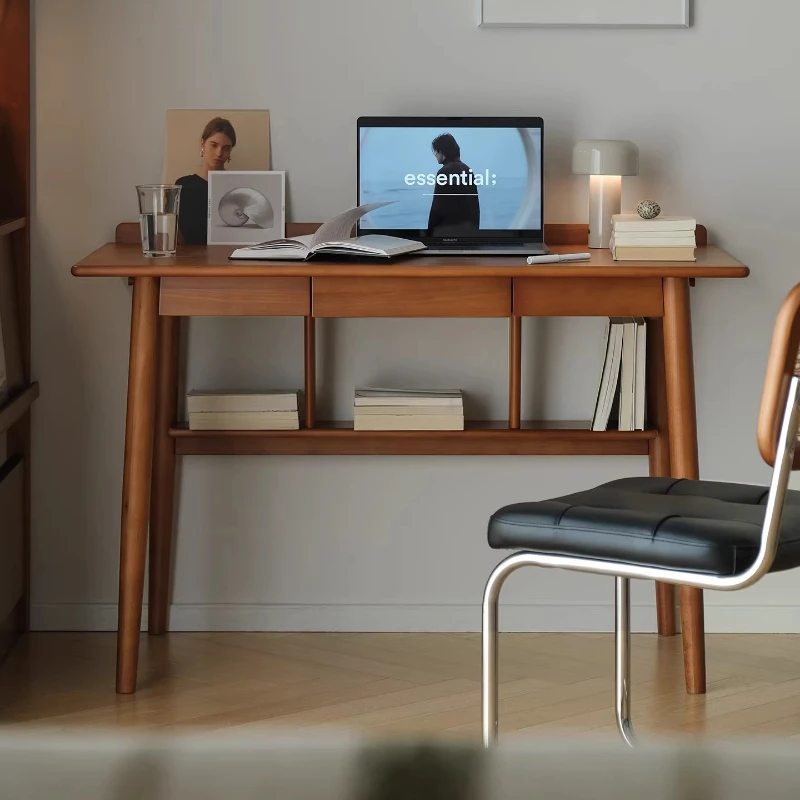 

Скандинавские деревянные офисные столы, современные туалетные столики, офисные столы нового стиля для отдыха, мебель для балкона и двора, Schreibtisch Ls40bgz