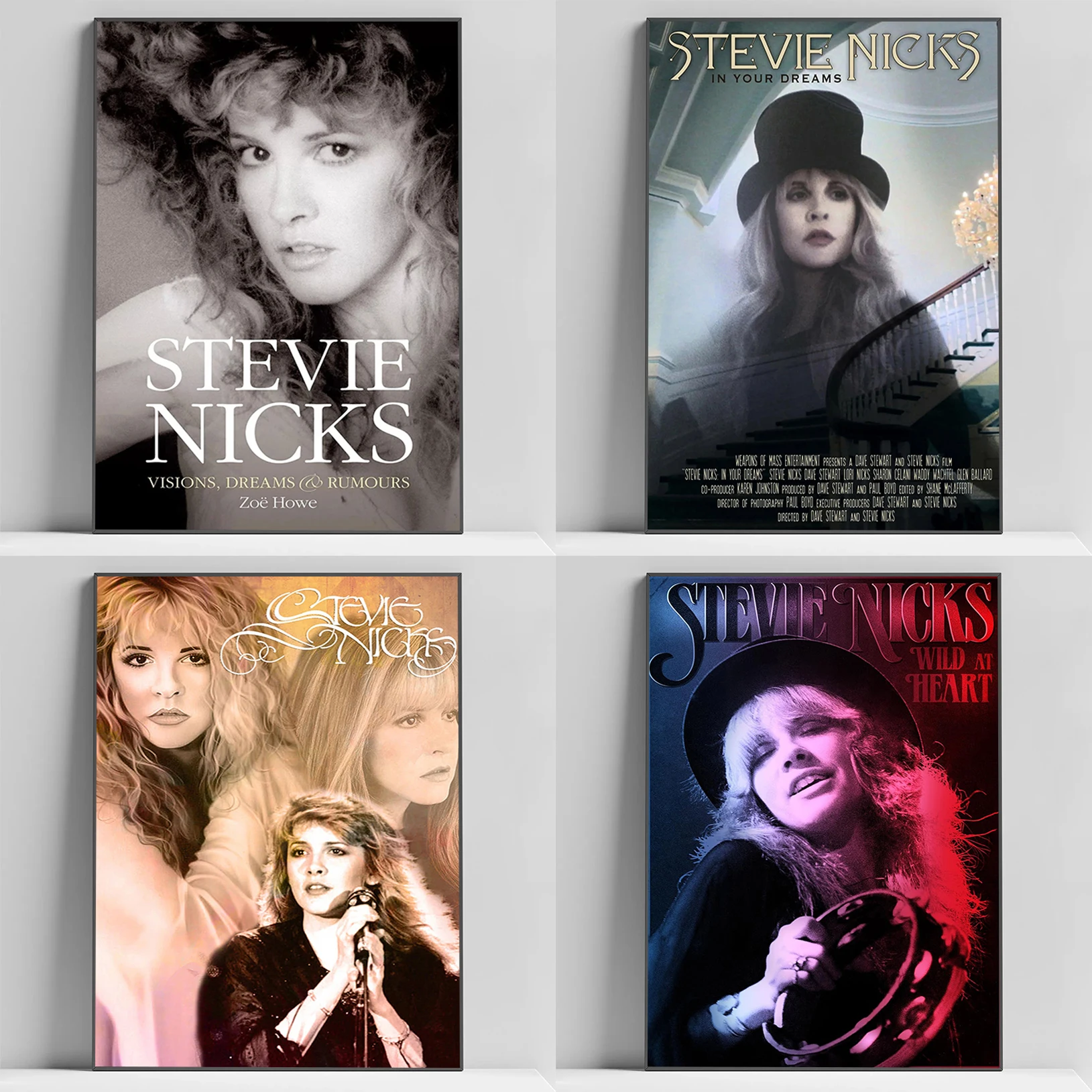 American Rock Singer Stevie Nicks Poster Decoration Home Decorations Posters for Wall Decororation Room Decor Art Print Pictures