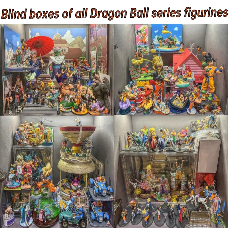 Caja ciega de figura de Dragon Ball, juguetes coleccionables de anime, caja sorpresa misteriosa, modelo de pvc, figuras de acción, regalo aleatorio para fanáticos y niños