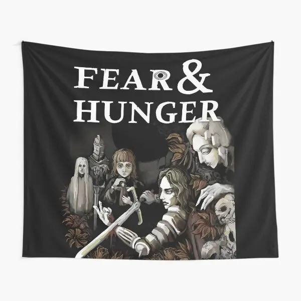 The Fear And Hunger  Tapestry Art Colored Wall Mat Home Room Blanket Beautiful Printed Bedroom Decor Hanging Towel Living Travel