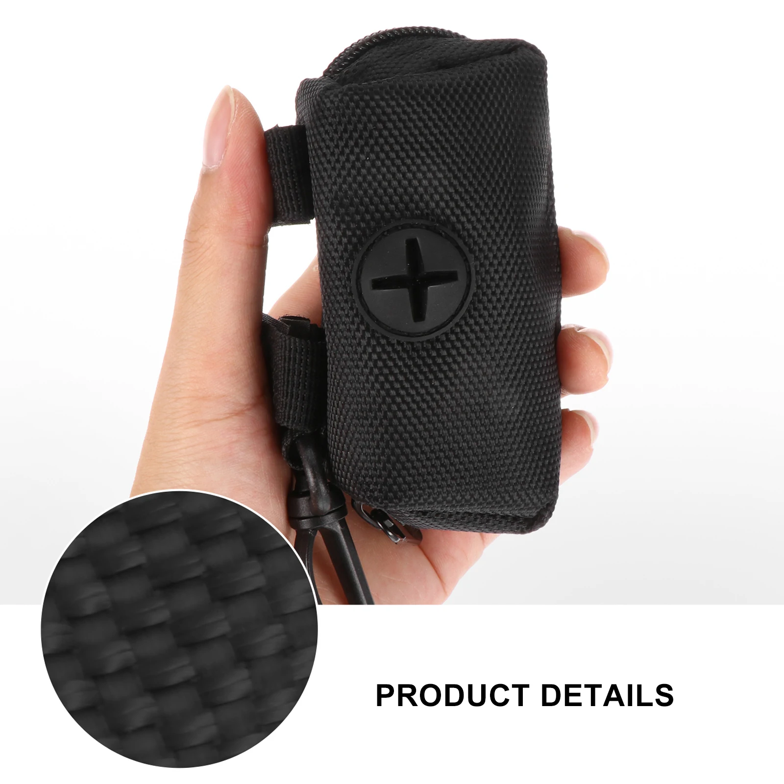 

Dog Waste Bag Holder Portable Dispenser Container Oxford Cloth Pouch Sturdy Durable Easy to Carry Pet Supplies Cleaner