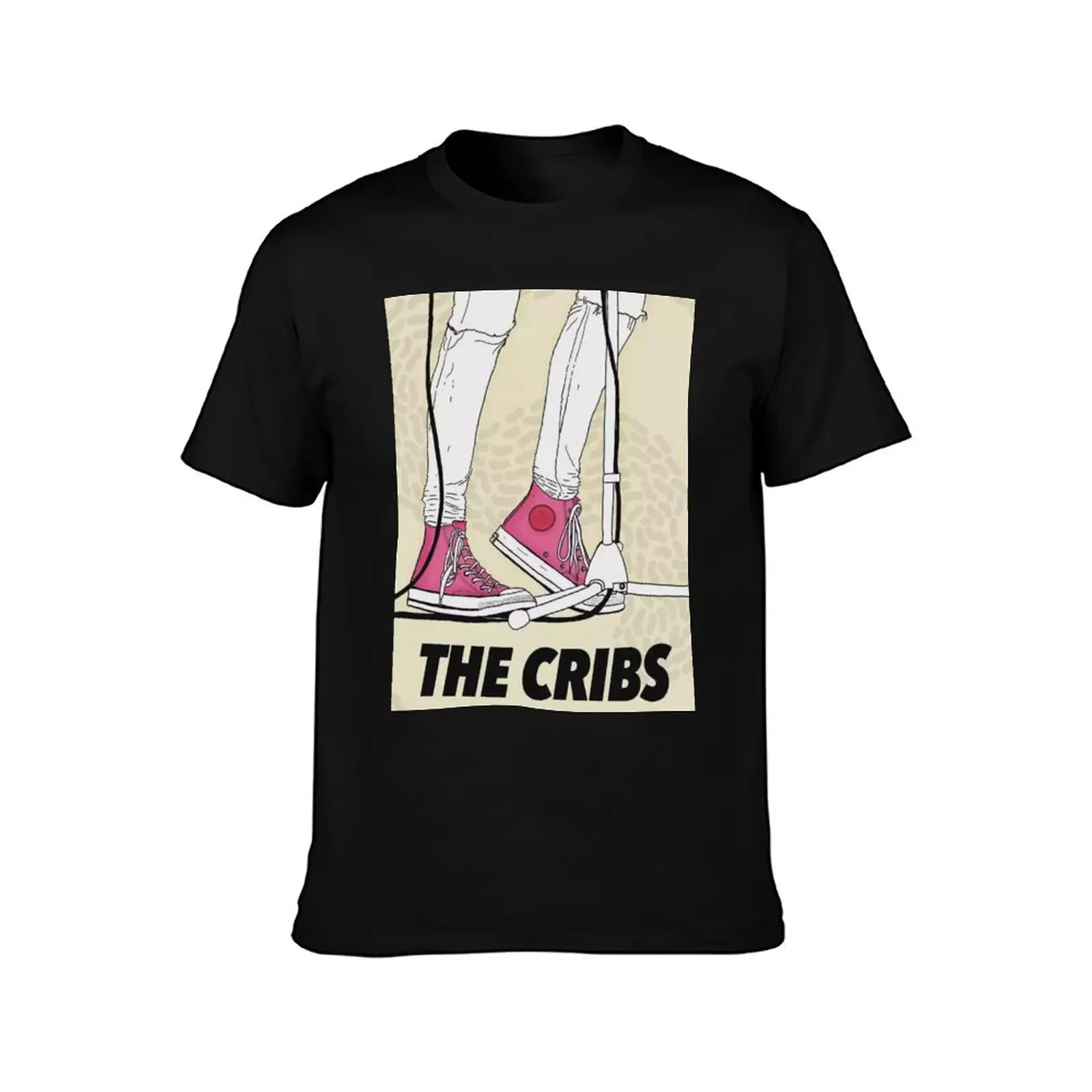 The Cribs T-Shirt Aesthetic clothing basketball graphic tees clothing for men