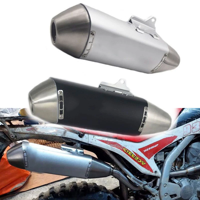 Slip-on Motorcycle Full Systems Exhaust Muffler Escapes Para Motos Header Pipe Exhaust For Honda CRF300Rally CRF300L CRF300 2021