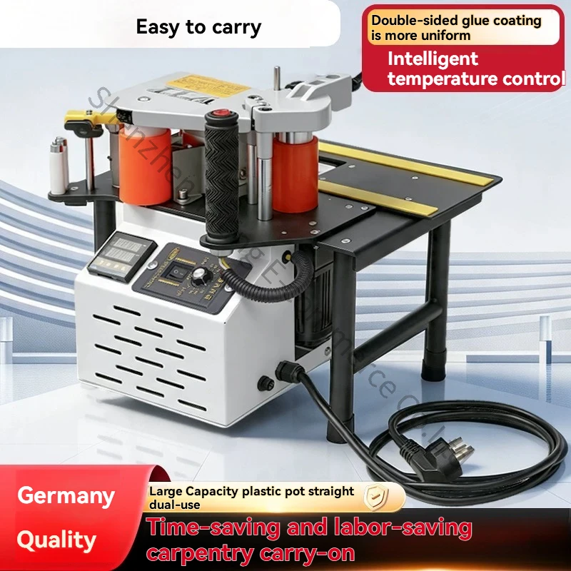 Portable Edge Banding Machine Woodworking Manual Straight Edge Bander Dual-purpose Special-shaped Household Improvement Curve