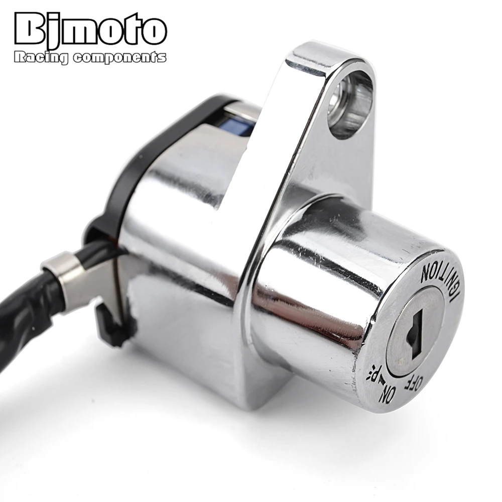 Motorcycle Ignition Switch with Key For Suzuki VL250 Intruder LC 2000-2012 VL1500 Boulevard C90 05-09 VZ800 Marauder 1997-2004 view 4
