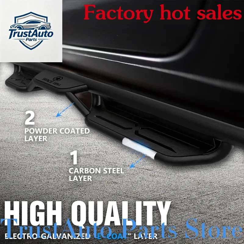 TrustAuto Parts Store Is Having A Hot SaleHigh Quality Side Steps Stairs Step Plat Fit - JL JLU Unlimited 4 Comp