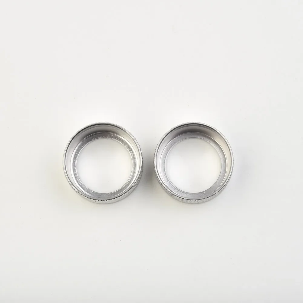 Latest Newest Nice Practical Hot Sale 2019 Best Knob Cover 2pcs Chrome Professional Accessories Aluminum Alloy