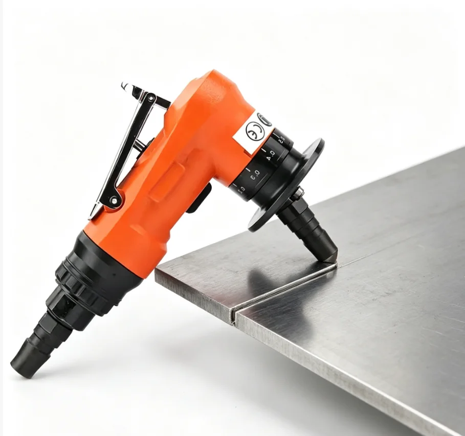 Adjustable Pneumatic Chamfering Machine Handheld Mini 45 Degree Chamfer Deburring Tools With Blades & Bearing