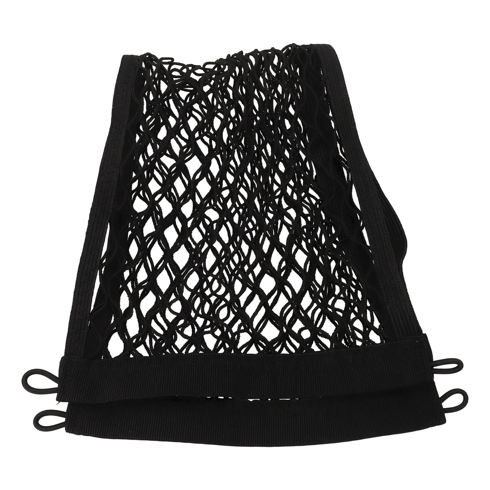 High Quality Useful Brand New Storage Net Pocket Replacement 2pcs Black Boat Cargo Net Fittings Organizer High