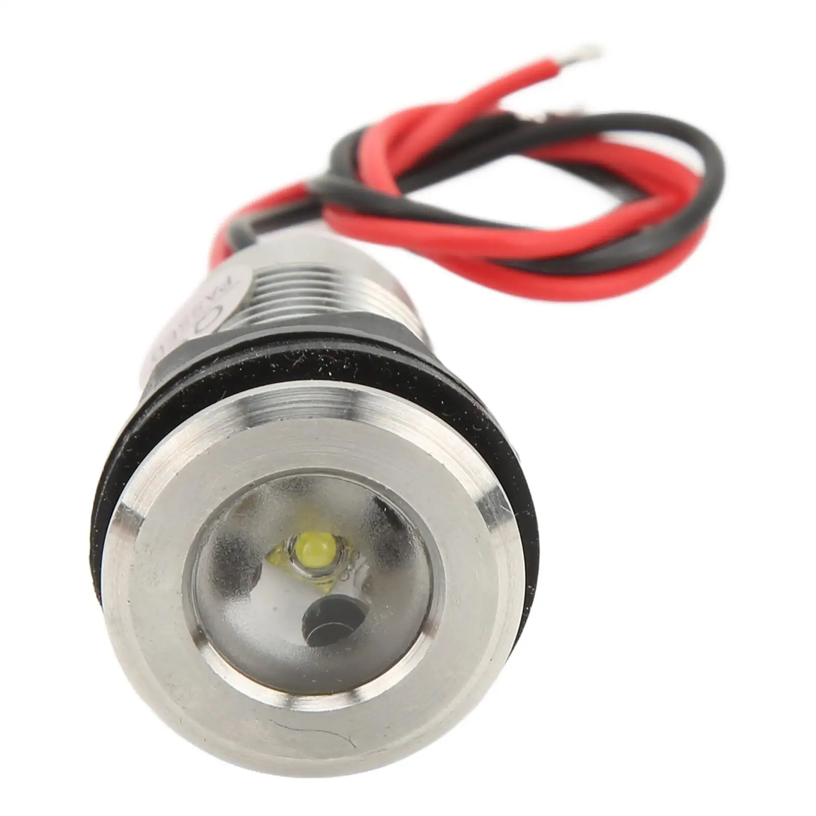 

1in Recessed for deck Light 12 to 24V IP68 Waterproof 316 Stainless Steel for deck Stairs Patios Floors Pools Walkways