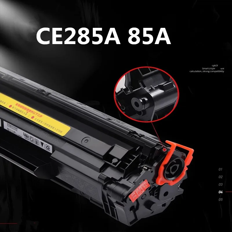 1pc CE285A 85A Black Toner cartridge for HP LaserJet Pro P1102 M1130 M1132 M1210 M1212nf M1214nfh M1217nfw Printer