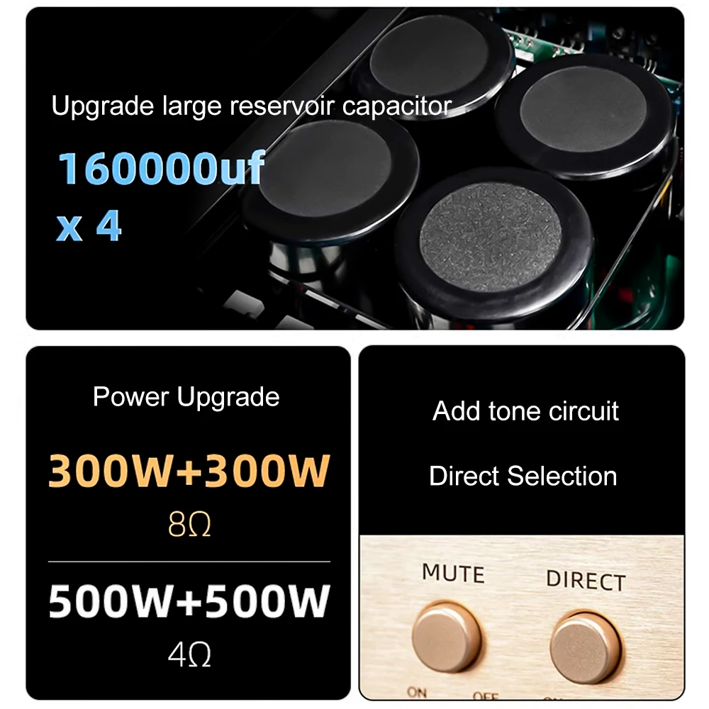 Replica Accuphase MA-3000 Pro amplifier 300W*2 HiFi home high-end audio sound amplifier replica original circuit
