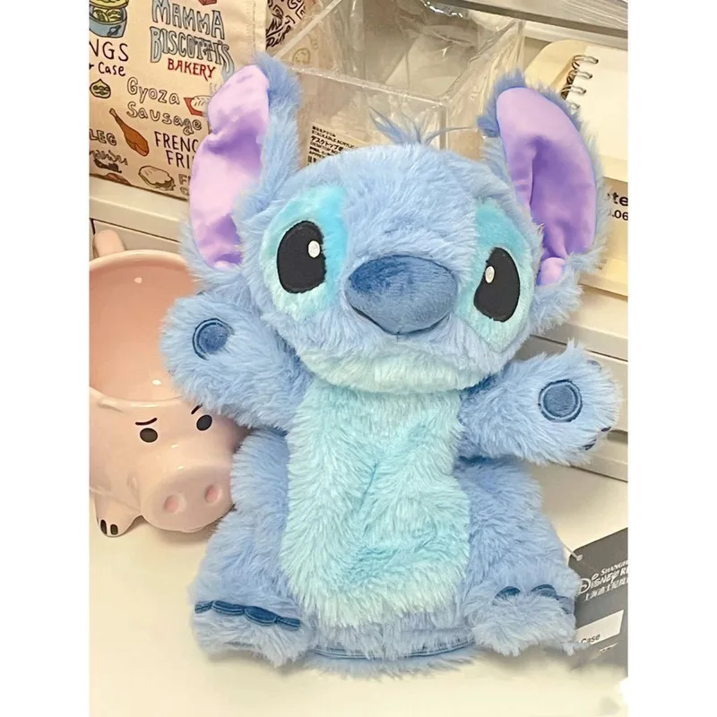 Disney Stitch Portable Plush Doll Pencil Case Platypus Cute Anime Cartoon Fashion Large Capacity Cosmetic Bag Pencil Bag Gift