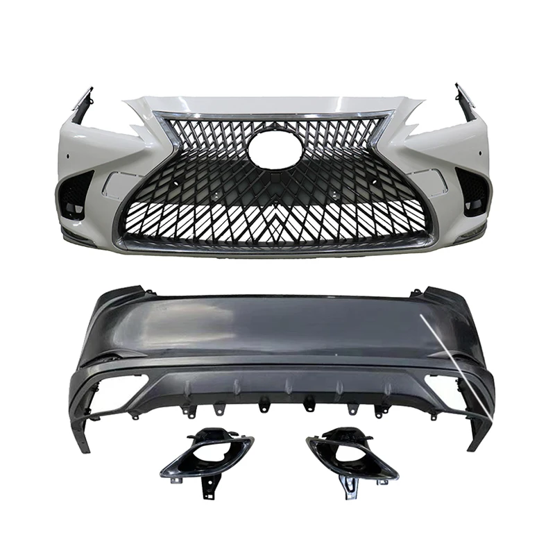 

Car Bumper for LEXUS ES ES200 ES250 ES300H 2018-2021 Upgrade LS Style Front Bumper Rear Bumper Other Car Parts Norsen
